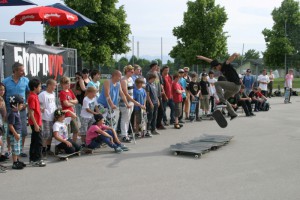 Skateboard Elite trifft sich beim 8. Streetstyle-Skate Contest in Laakirchen