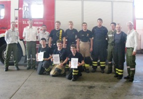 Erfolgreiche Prüfung zum Atemschutzleistungsabzeichen