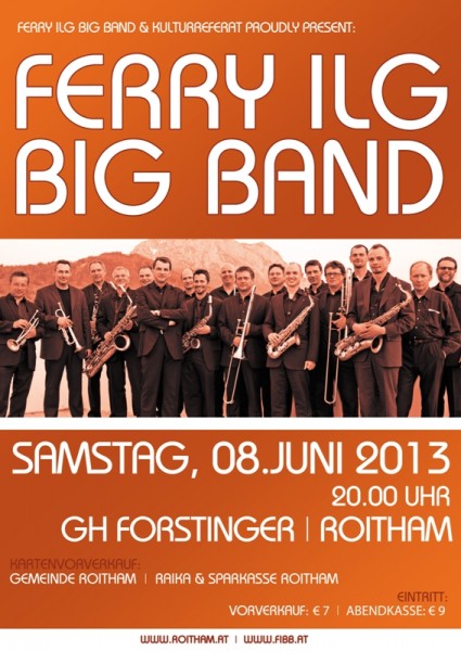 Ferry Ilg Big Band im Gasthaus Forstinger in Roitham