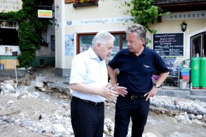 Hallstatt: Beseitigung der Hochwasserschäden hat oberste Priorität in der Landespolitik | Foto: Land OOE/Kraml