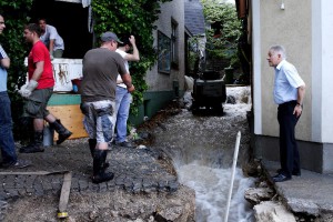 Hallstatt: Beseitigung der Hochwasserschäden hat oberste Priorität in der Landespolitik | Foto: Land OOE/Kraml