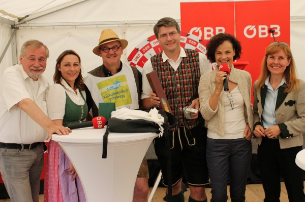 Klimastaffel und ÖBB Reiseshow in Bad Goisern