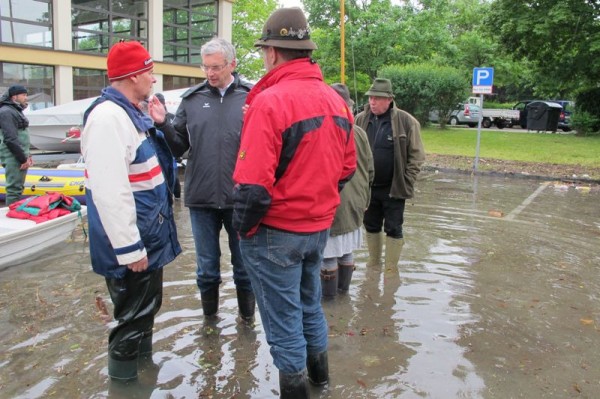 Unterstützung für betroffene Unternehmen in den Hochwasser-Gebieten