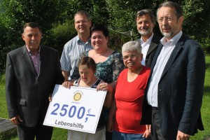 Rotary Club Gmunden übergibt Spende an die Lebenshilfe Altmünster