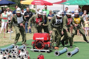 Seit fünf Jahrzehnten - Bewerbsgruppe der Feuerwehr Lenzing