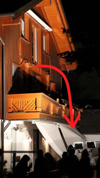 Schörfling: Balkon brach von Hausfassade - 4 Verletzte