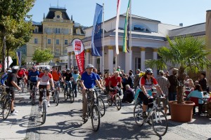Der Eurothermenradtag in Bad Ischl