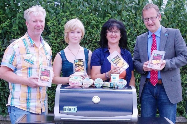 ewinner des Gmundner Milch Grillgewinnspiels