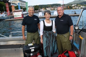 NR-Abgeordnete Barbara Prammer besuchte die Feuerwehr beim Lichterfest