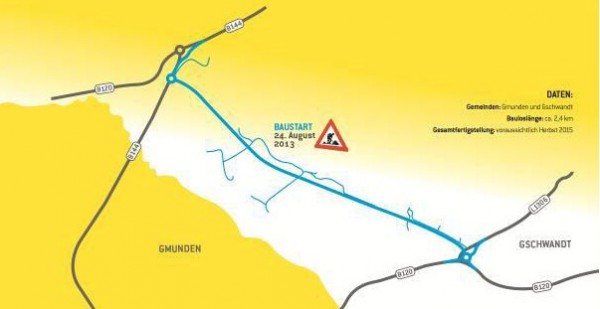 An Gmunden führt ein Weg vorbei: Baubeginn für die Umfahrung Gmunden-Ost
