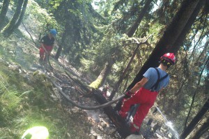 Entspannung bei Waldbränden im Salzkammergut