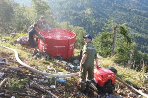 Entspannung bei Waldbränden im Salzkammergut