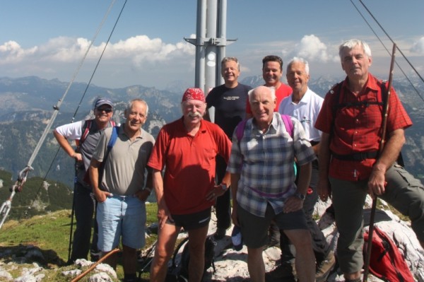 Bürgermeister-Gipfeltreffen am Sarstein