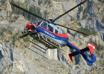 Polizeihubschrauber im Einsatz | Foto: Wolfgang Spitzbart