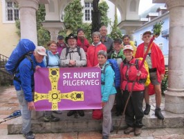 3. Route des St. Rupert Pilgerweges von Waging am See zum Wolfgangsee eröffnet