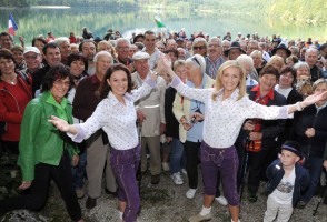 Mit Sigrid und Marina musikalisch durch das Salzkammergut wandern