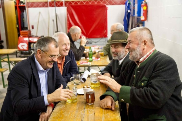 Traktour der Bad Ischler SPÖ startete für eine starke Stimme in Wien