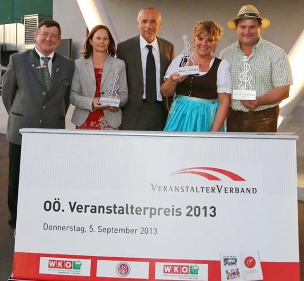 Veranstalterpreis 2013 verliehen