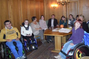 Besuch beim Bad Ischler Bürgermeister - Kennenlerntage von Schülern aus Leonding