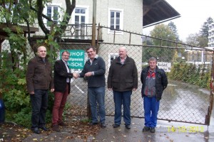 Bad Ischls "Alter" Bauhof ist Geschichte - Schlüsselübergabe an Thermenholding