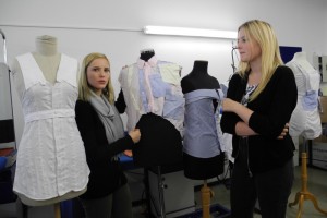 Upcycling-Projekt von Bundesforsten und der Höheren Lehranstalt für Mode Ebensee