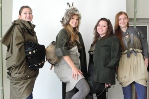 Upcycling-Projekt von Bundesforsten und der Höheren Lehranstalt für Mode Ebensee