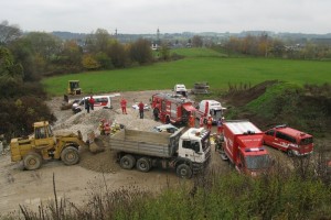 Bezirksrettungsübung mit FF St. Georgen im Attergau