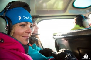 Ebensees Freeskierin Sandra Lahnsteiner präsentiert "Shades of Winter - A female freeski movie"