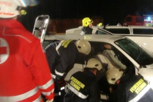 Gemeinschaftsübung fordert Einsatzkräfte