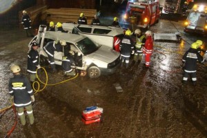 Gemeinschaftsübung fordert Einsatzkräfte