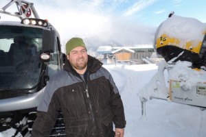 Europameister im Pistengerätfahren im Einsatz