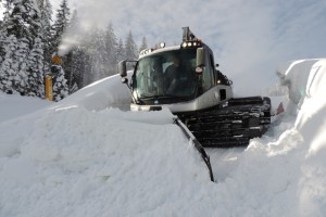 Europameister im Pistengerätfahren im Einsatz
