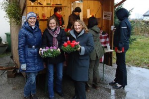 Adventkranzverkauf der ÖVP Frauen Scharnstein-Viechtwang