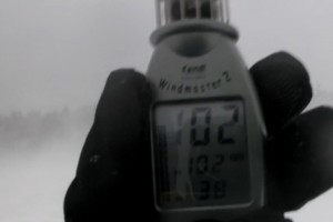 Orkantief Xaver fegte mit 102 km/h am Gmundnerberg