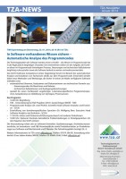 In Software vorhandenes Wissen sichern