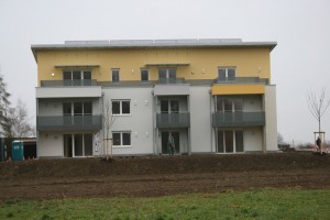 Neues Mietwohnhaus Rüstorf