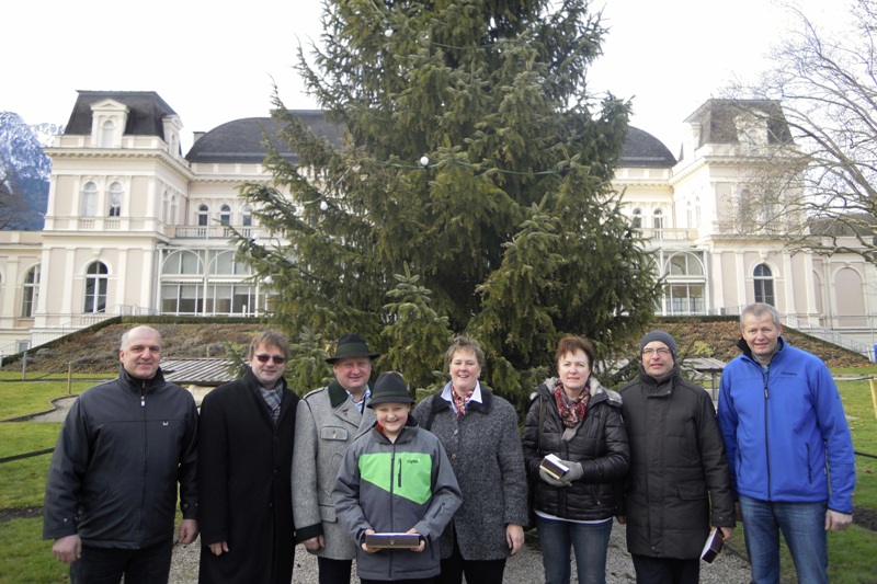 Bad Ischl dankt Christbaumspendern