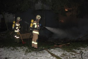 St. Georgen: Gartenhütte wurde Raub der Flammen