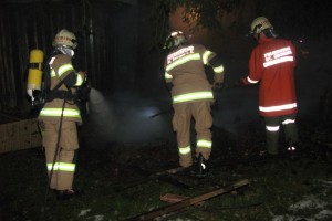 St. Georgen: Gartenhütte wurde Raub der Flammen