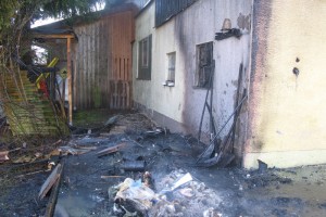 St. Georgen: Brand in unmittelbarer Nähe zur Feuerwehr