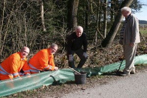 Kooperationsprojekt "Amphibienschutz" in Laakirchen