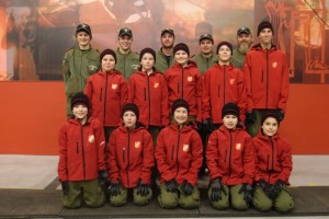 Grünauer Feuerwehrjugend tatkräftig unterstützt