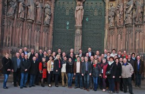 Gemeindevertreter unterwegs in Straßburg