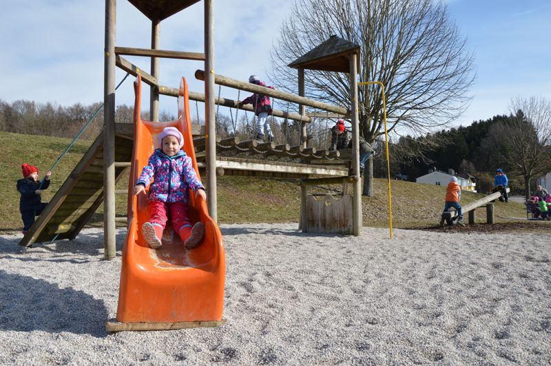 Gelungene Spielplatzumgestaltung in Laakirchen