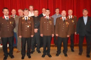 Feuerwehr Wegleiten leistete 600 Einsatzstunden im Jahr 2013