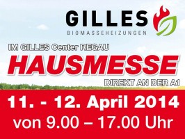 Hausmesse mit großem Rahmenprogramm im Gilles Center Regau