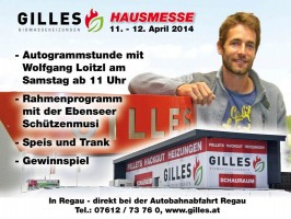 Hausmesse mit großem Rahmenprogramm im Gilles Center Regau