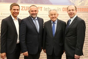 Traunkirchen: Bürgermeister Alois Thalhamer zu Gast beim Landeshauptmann