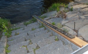 Wasserstand - Messlatten