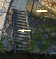 Wasserstand - Messlatten